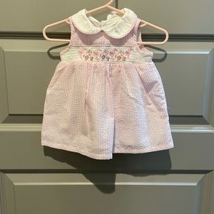 BRAND NEW never worn smocked 3 month dress
